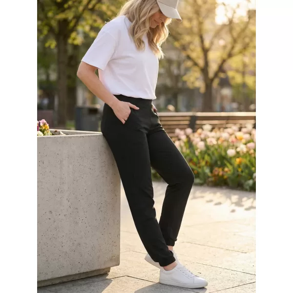  Pantaloni de trening pentru femei ALTISPORT NP/ALW306 NEGRU 