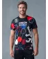 Tricou funcțional premium pentru bărbați ALTISPORT x CZE VOJ/ALM036TR01 FATA HEXA