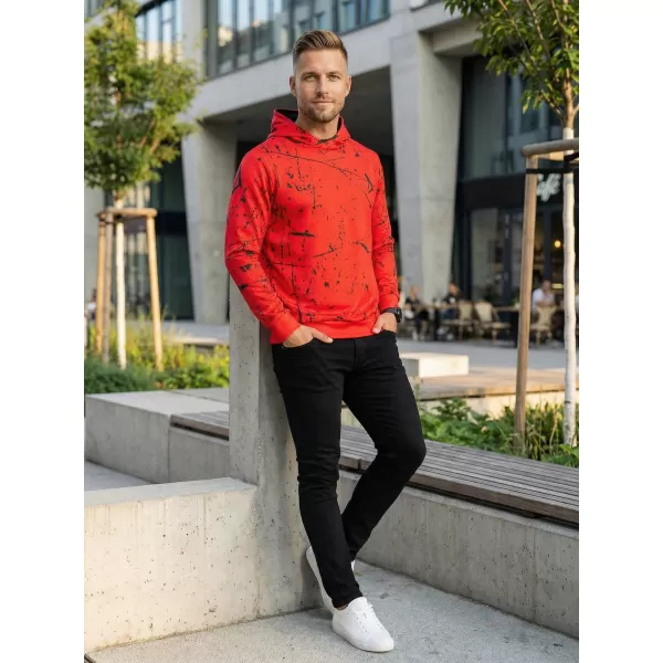 Hanorac funcțional premium pentru bărbați ALTISPORT VOJ/ALM034MI01 ROȘU 
