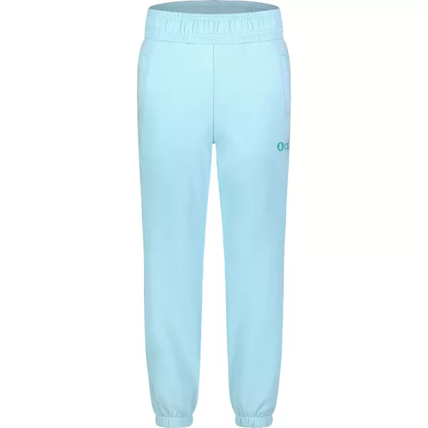  Pantaloni de trening dama din bumbac NORDBLANC BOYFRIEND NBSPL7888 ALBASTRU DESCHIS 