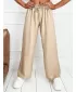 Pantalonii pentru doamne DSTREET MADDIE UY1833 BEJ