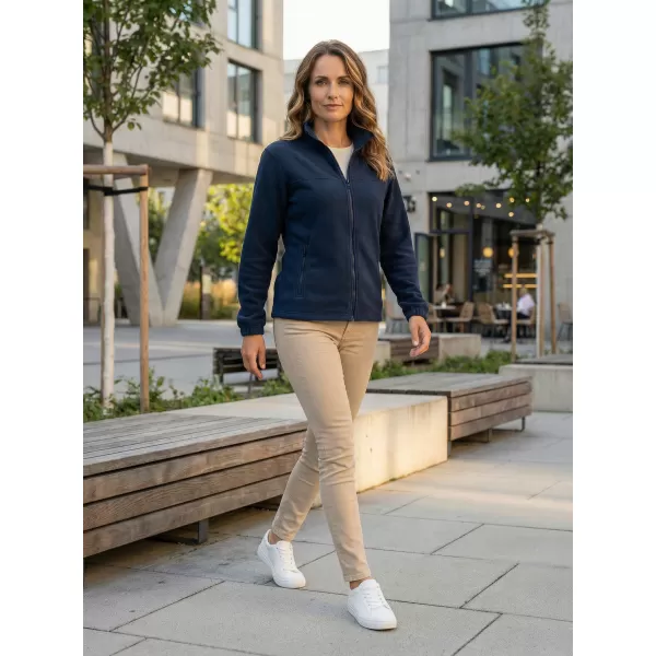  Hanorac de damă din fleece ALTISPORT NP/ALW405 ALBASTRU MARIN 