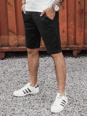 Pantaloni scurţi DSTREET SX2435 NEGRU