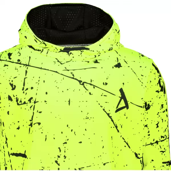  Hanorac funcțional premium pentru bărbați ALTISPORT VOJ/ALM034MI01 GALBEN NEON 