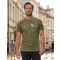 Pánské triko ALTISPORT CARRYOVER ALM160AL805 KHAKI