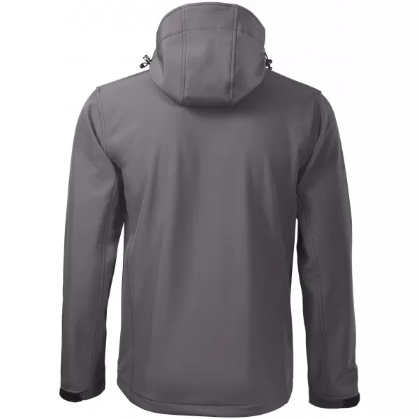  Jachetă softshell pentru bărbați ALTISPORT NP/ALM225 EVIDENȚIERI GRI ÎNCHIS 
