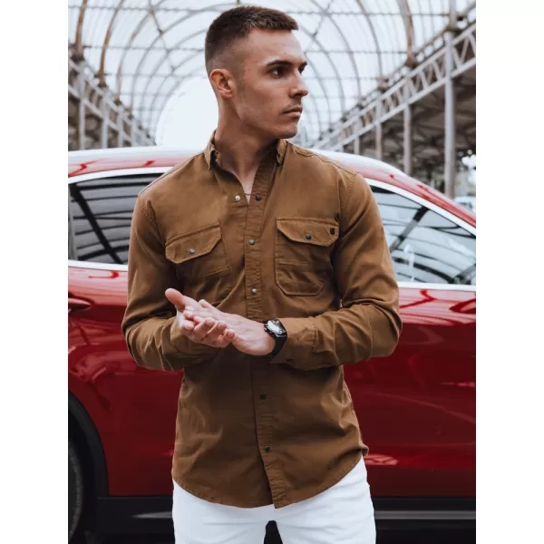  Cămaşă DSTREET DX2580 CARAMEL 