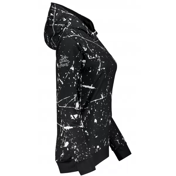  Hanorac funcțional premium pentru femei ALTISPORT VOJ/ALW034MI01 NEGRU 