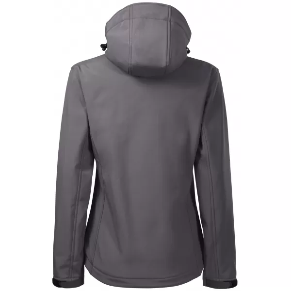  Jachetă softshell pentru femei ALTISPORT NP/ALW125 EVIDENȚIERI GRI ÎNCHIS 