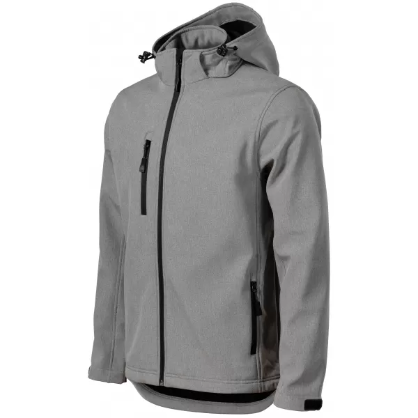  Jachetă softshell pentru bărbați ALTISPORT NP/ALM225 GRI OȚEL 