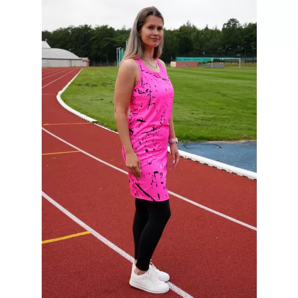  Rochie vestă funcțională premium pentru femei ALTISPORT VOJ/ALW034SAT01 ROZ NEON 