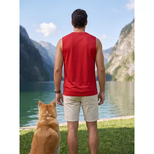 Maieu funcțional pentru bărbați ALTISPORT NoPrint NP/ALM028 ROȘU 