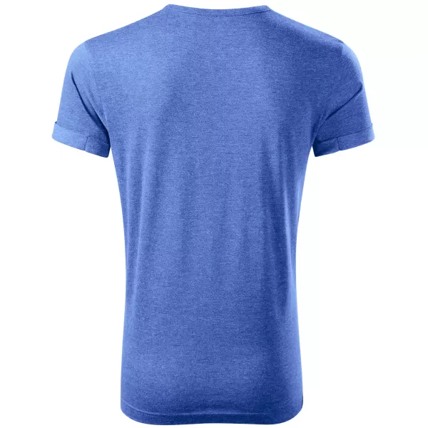  Tricou pentru bărbați ALTISPORT NoPrint NP/ALM361 EVIDENȚIERI ALBASTRE 