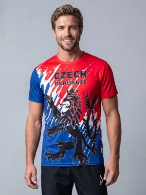 Tricou funcțional premium pentru bărbați ALTISPORT x CZE VOJ/ALM036TR01 LEU
