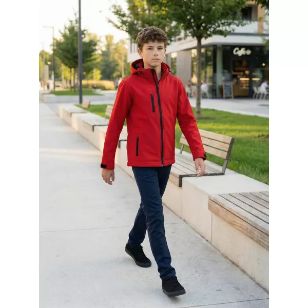  Jachetă softshell pentru copii ALTISPORT NP/ALK535 ROȘU 