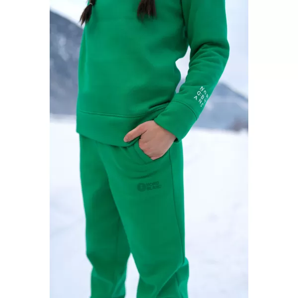  Pantaloni de trening dama din bumbac NORDBLANC BOYFRIEND NBSPL7888 VERDE 