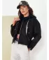 Geacă pentru doamne DSTREET FERTI TY4304 NEGRU