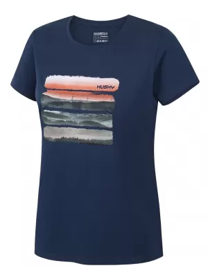 Tricou pentru femei HUSKY TEE VANE L ALBASTRU ÎNCHIS