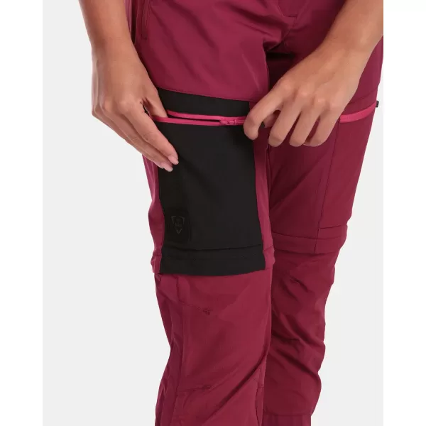 Pantaloni de dama KILPI HOSIO-W VL0404KI ROȘU ÎNCHIS 