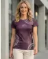 Tricou funcțional premium pentru femei ALTISPORT VOJ/ALW033TR01 VIOLET ÎNCHIS
