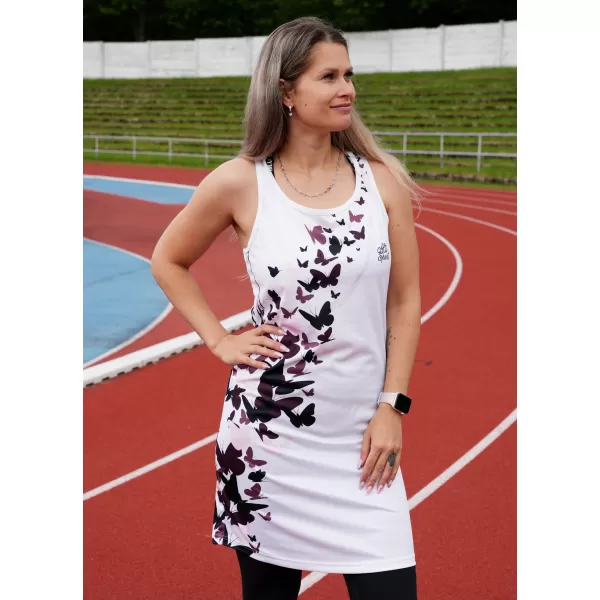  Rochie vestă funcțională premium pentru femei ALTISPORT VOJ/ALW022SAT01 ALB 
