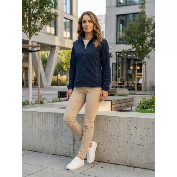  Hanorac de damă din fleece ALTISPORT NP/ALW405 ALBASTRU MARIN 