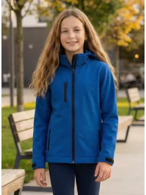 Jachetă softshell pentru copii ALTISPORT NP/ALK535 ALBASTRU REGAL