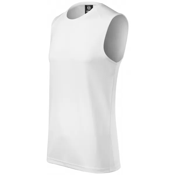  Maieu funcțional pentru bărbați ALTISPORT NoPrint NP/ALM028 ALB 