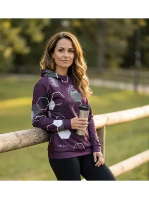 Hanorac funcțional premium pentru femei ALTISPORT VOJ/ALW037MI01 VIOLET