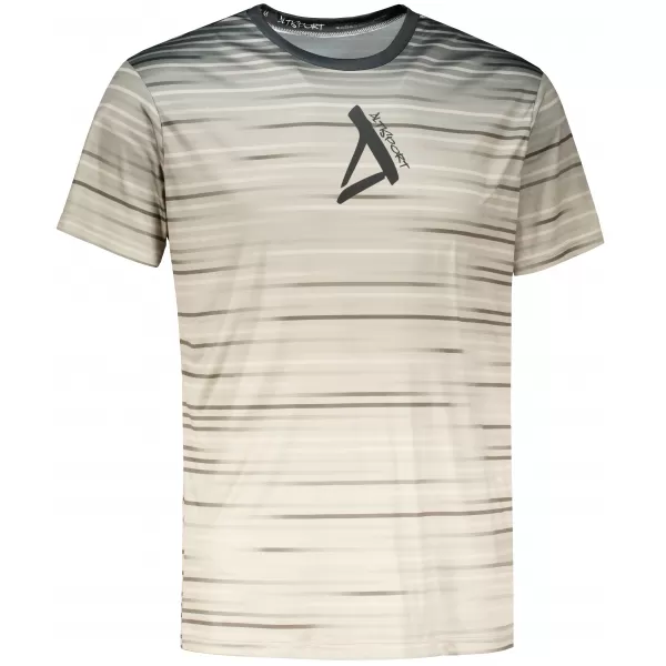  Tricou premium pentru bărbați ALTISPORT VOJ/ALM031TR01 NEGRU/MARO 