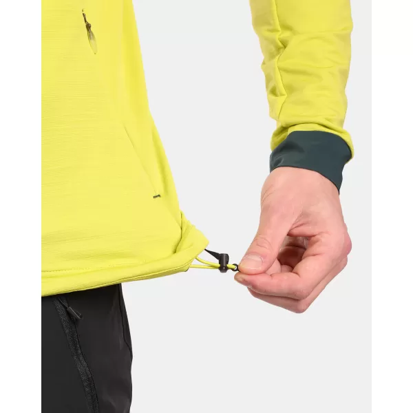 Hanorac pentru bărbați din fleece KILPI MEMPHIS-M VM0201KI VERDE DESCHIS 