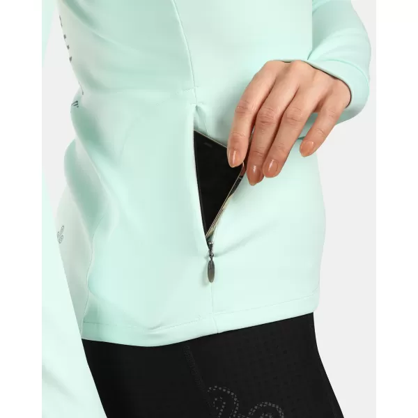  Hanorac de damă din fleece KILPI LAJEN-W VL0206KI MENTĂ 
