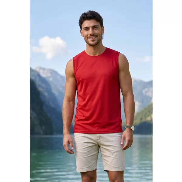  Maieu funcțional pentru bărbați ALTISPORT NoPrint NP/ALM028 ROȘU 