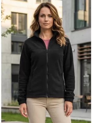 Hanorac de damă din fleece ALTISPORT NP/ALW405 GRI ABANOS