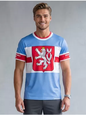 Tricou funcțional premium pentru bărbați ALTISPORT x CZE VOJ/ALM032TR01 RETRO