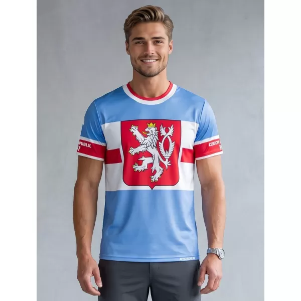  Tricou funcțional premium pentru bărbați ALTISPORT x CZE VOJ/ALM032TR01 RETRO 