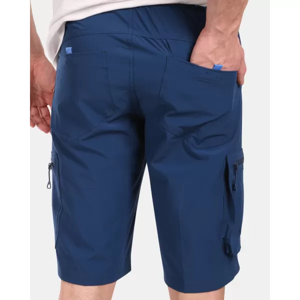  Pantaloni scurți pentru bărbați KILPI ASHER-M VM0420KI ALBASTRU ÎNCHIS 