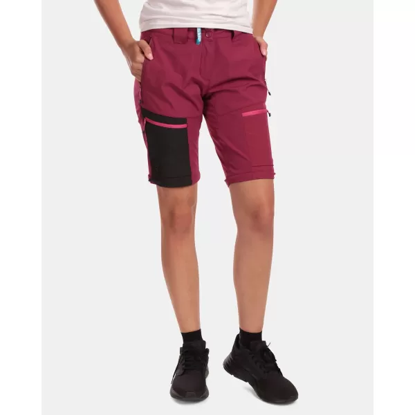  Pantaloni de dama KILPI HOSIO-W VL0404KI ROȘU ÎNCHIS 