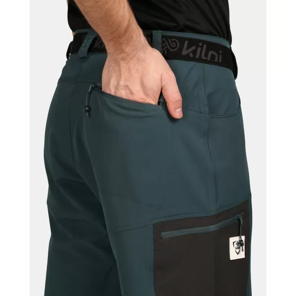  Pantaloni scurți pentru bărbați KILPI NAVIA-M VM0421KI VERDE ÎNCHIS 