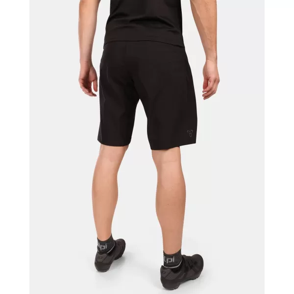  Pantaloni scurți de ciclism pentru bărbați KILPI HIXON-M VM0454KI NEGRU 