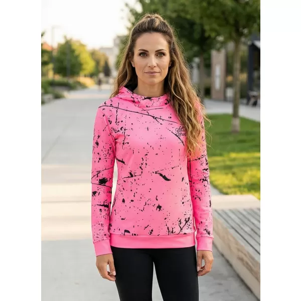  Hanorac funcțional premium pentru femei ALTISPORT VOJ/ALW034MI01 ROZ NEON 