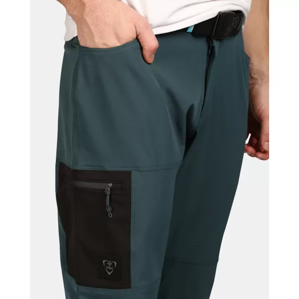  Pantaloni pentru bărbați KILPI LIGNE-M VM0405KI VERDE ÎNCHIS 