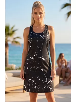Rochie vestă funcțională premium pentru femei ALTISPORT VOJ/ALW034SAT01 NEGRU
