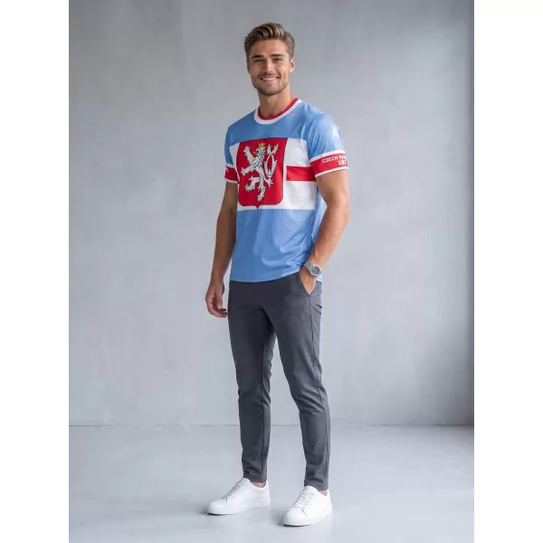  Tricou funcțional premium pentru bărbați ALTISPORT x CZE VOJ/ALM032TR01 RETRO 