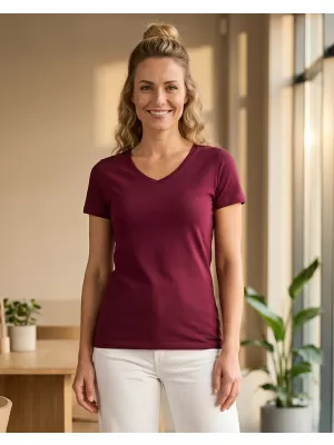 Tricou de damă ALTISPORT NoPrint NP/ALW107 GRANAT