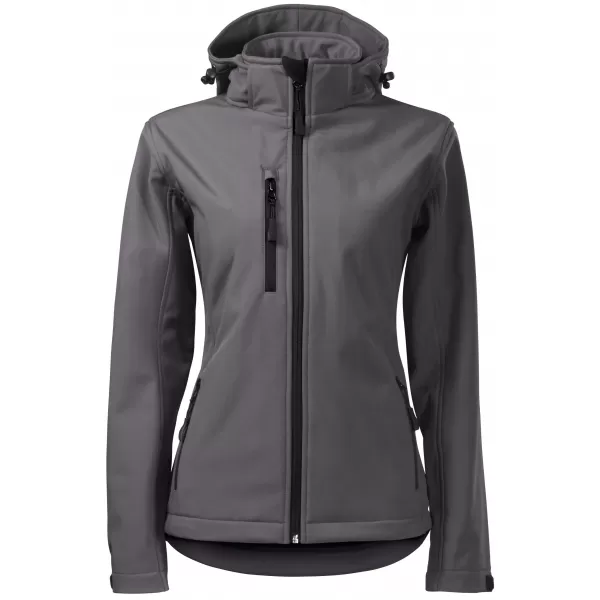  Jachetă softshell pentru femei ALTISPORT NP/ALW125 EVIDENȚIERI GRI ÎNCHIS 