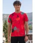 Tricou funcțional premium pentru bărbați ALTISPORT VOJ/ALM037TR01 ROȘU