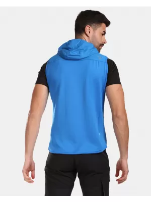 Vestă softshell pentru bărbați KILPI LENIA-M VM0117KI ALBASTRU