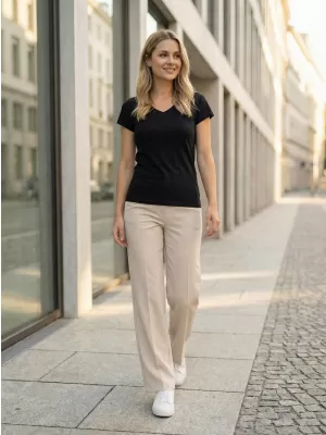 Tricou pentru femei ALTISPORT NP/ALW261 NEGRU