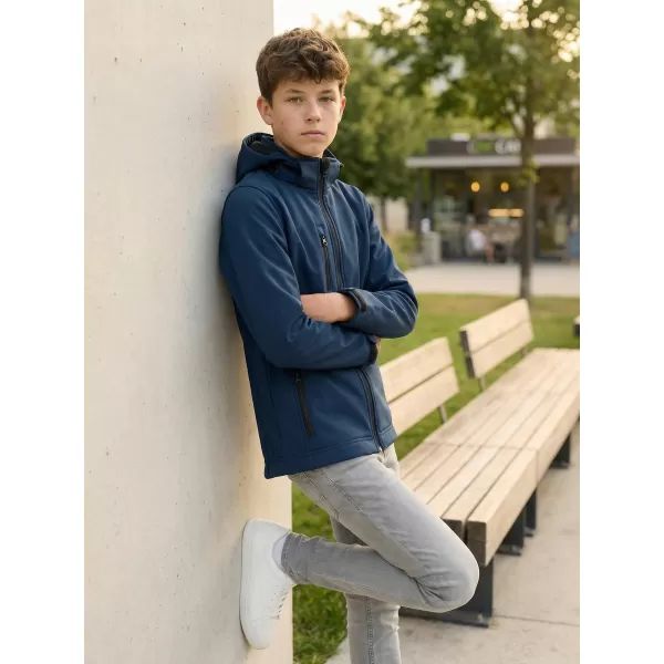  Jachetă softshell pentru copii ALTISPORT NP/ALK535 ALBASTRU MARIN 